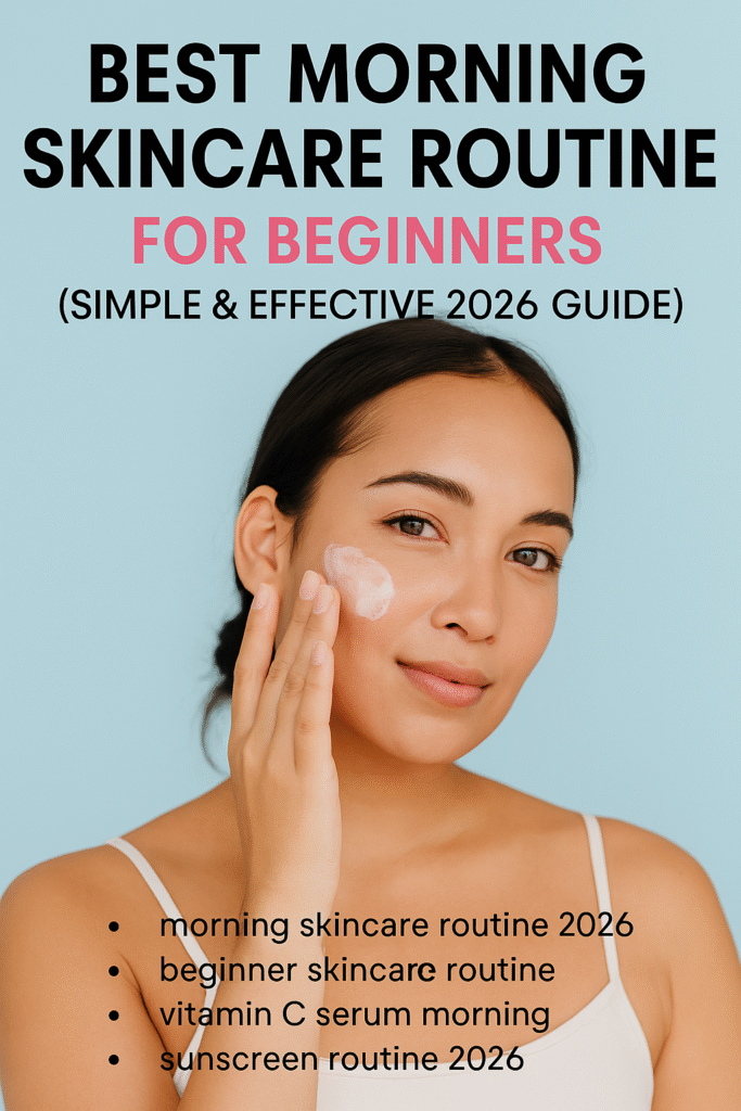 best morning skincare routine for beginners
